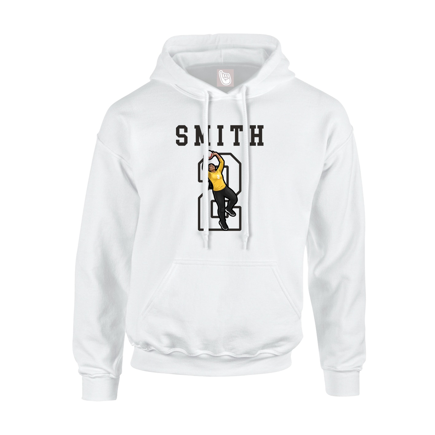 Youth Hoodie — Shirsey in White