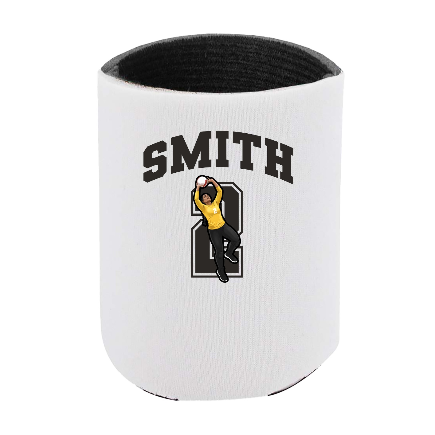 Can Holder — Number in White