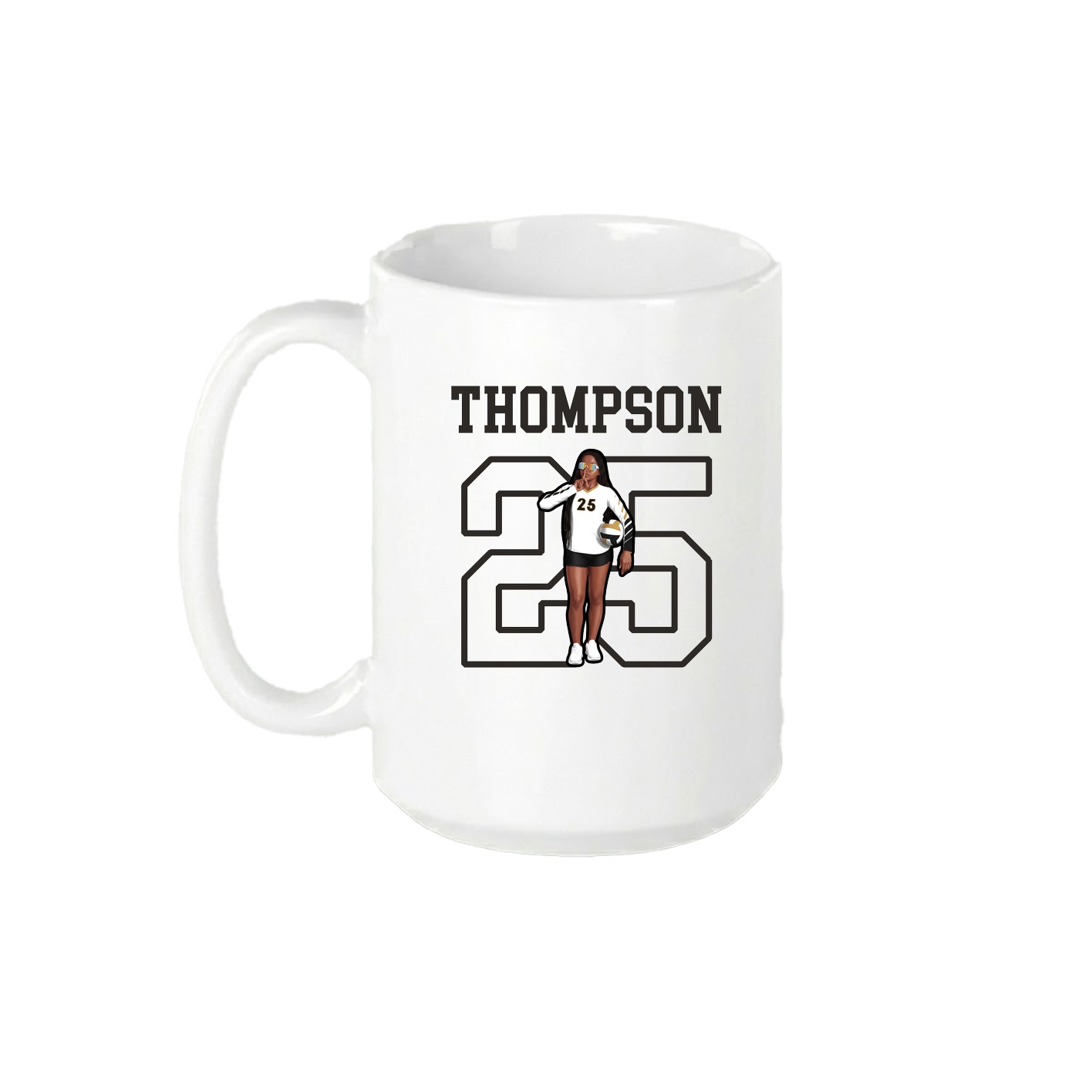 15oz Coffee Mug — Shirsey in White