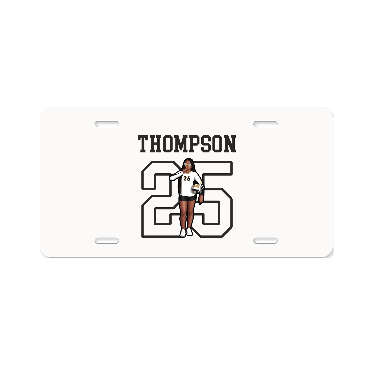 License Plate — Shirsey in Classic