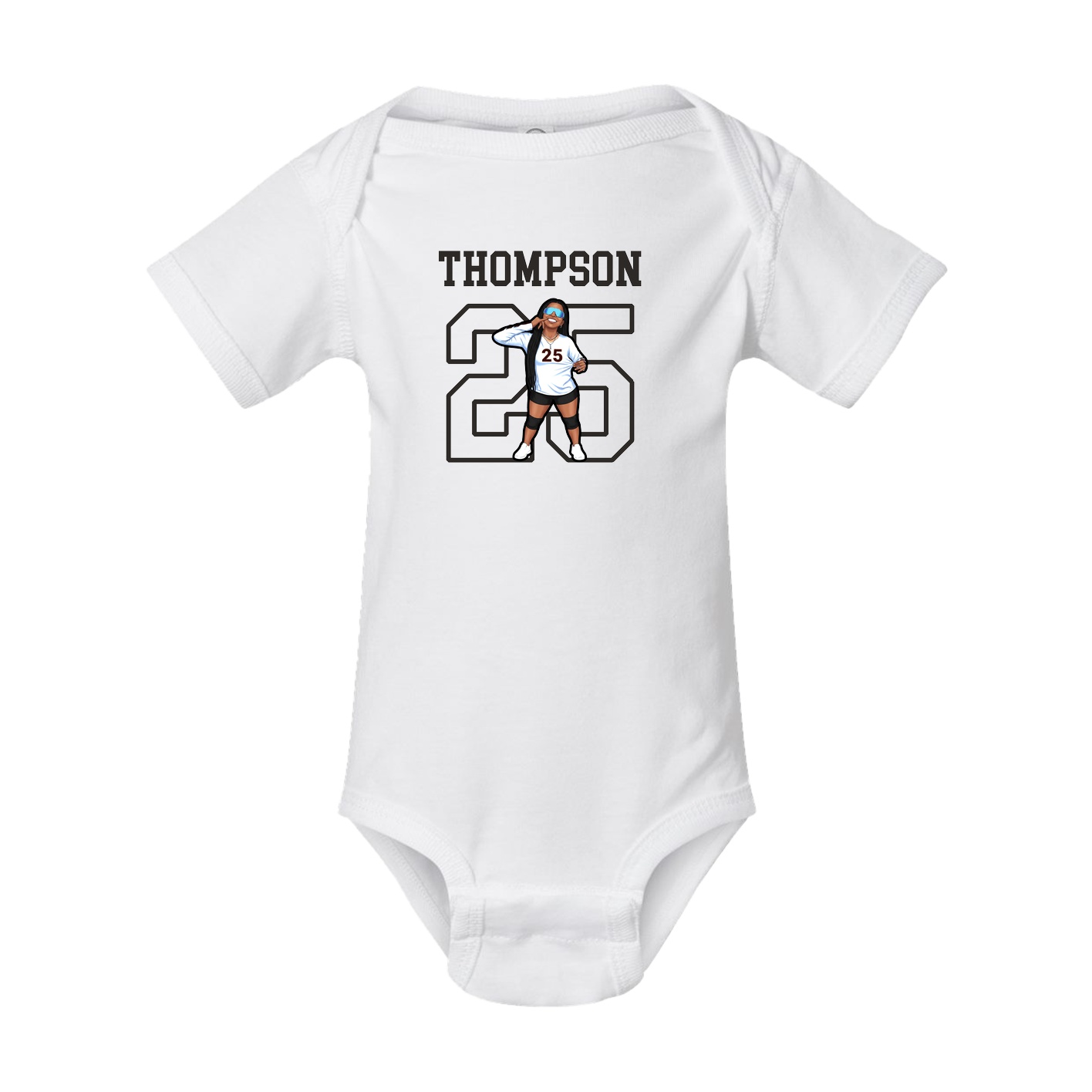 Baby Onesie — Shirsey in White