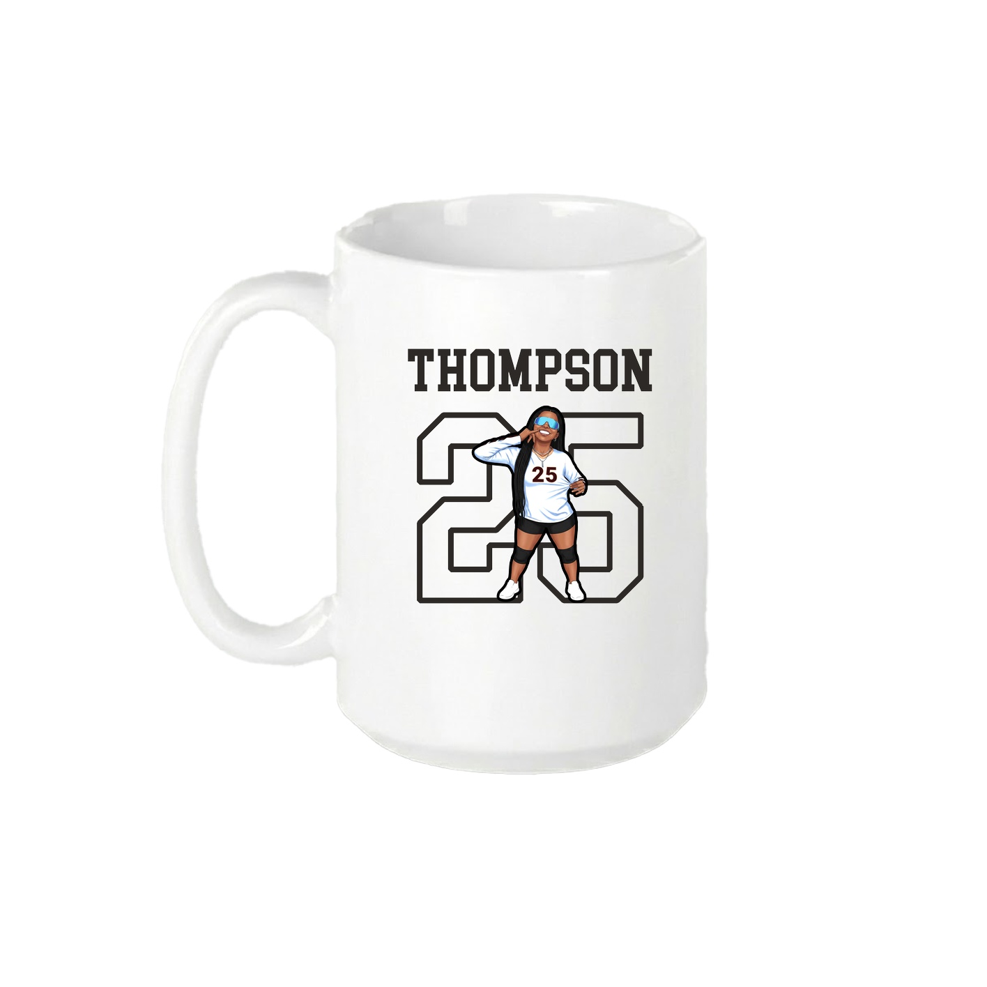 15oz Coffee Mug — Shirsey in White
