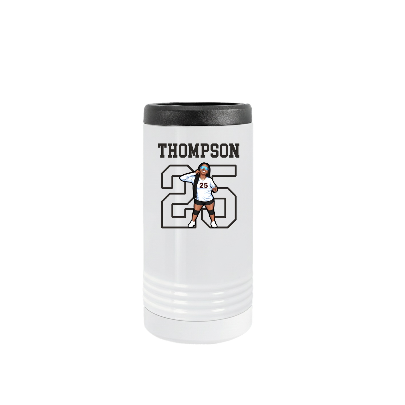 Slim Beverage Holder — Shirsey in White