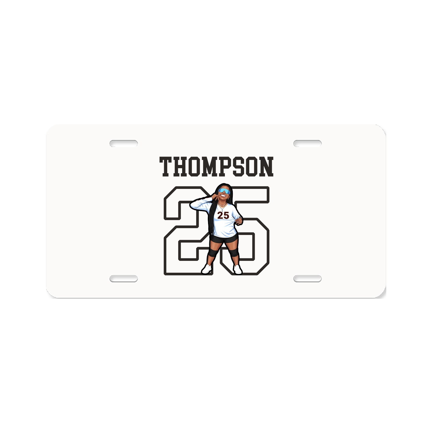 License Plate — Shirsey in Classic