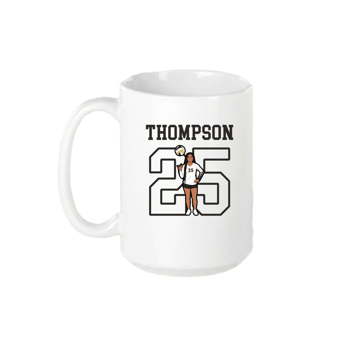 15oz Coffee Mug — Shirsey in White