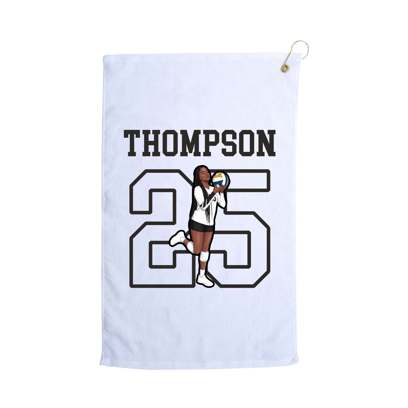 Golf Towel — Shirsey in White