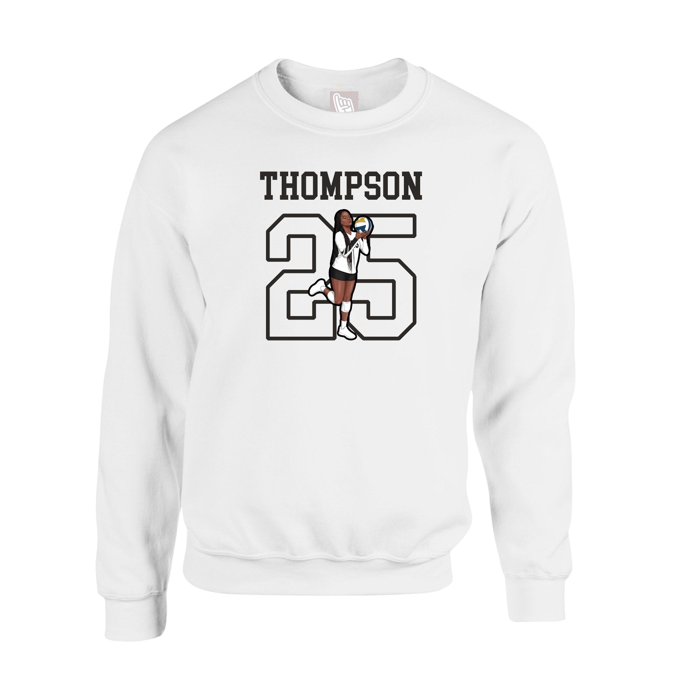Fleece Crew — Shirsey in White