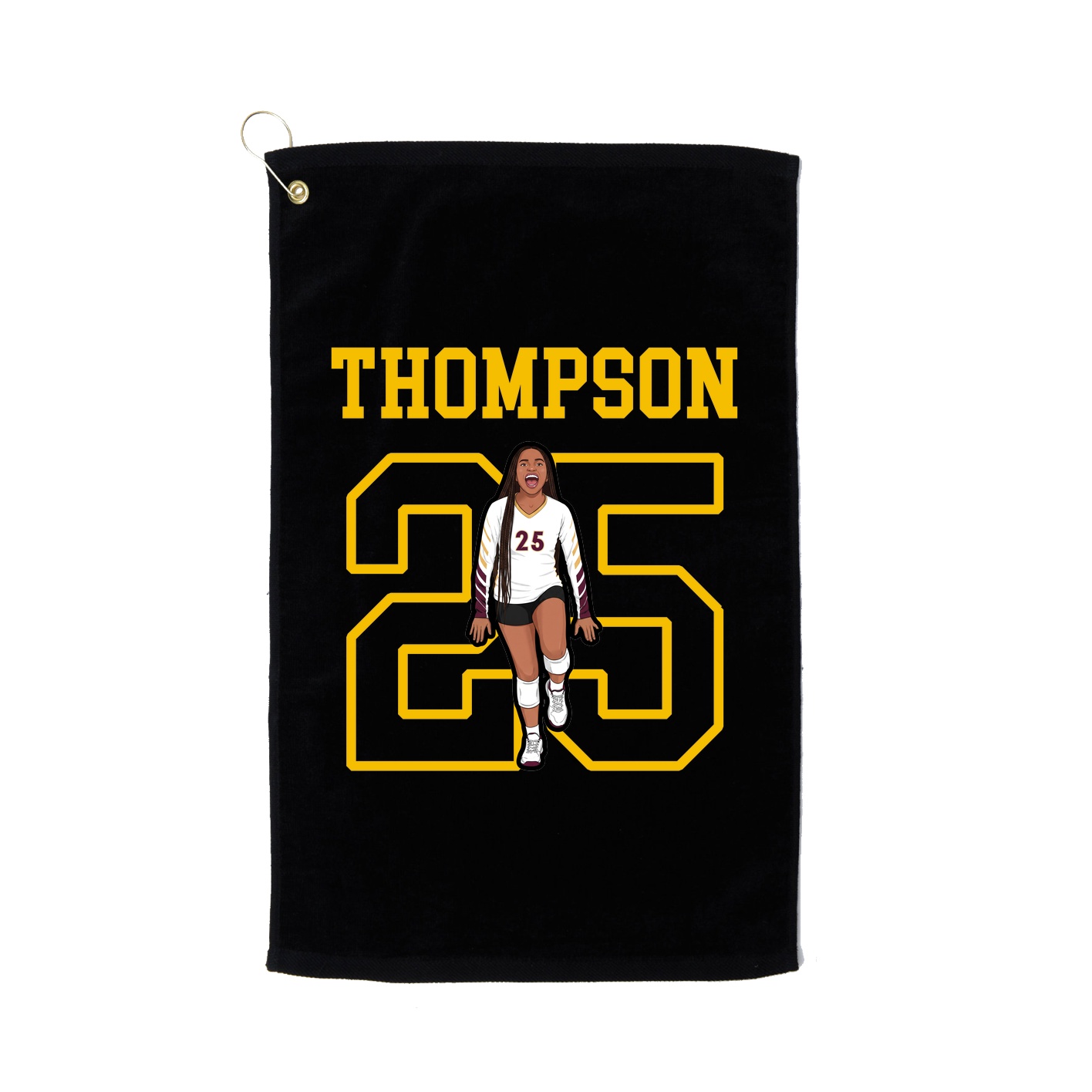 Golf Towel — Shirsey in Black