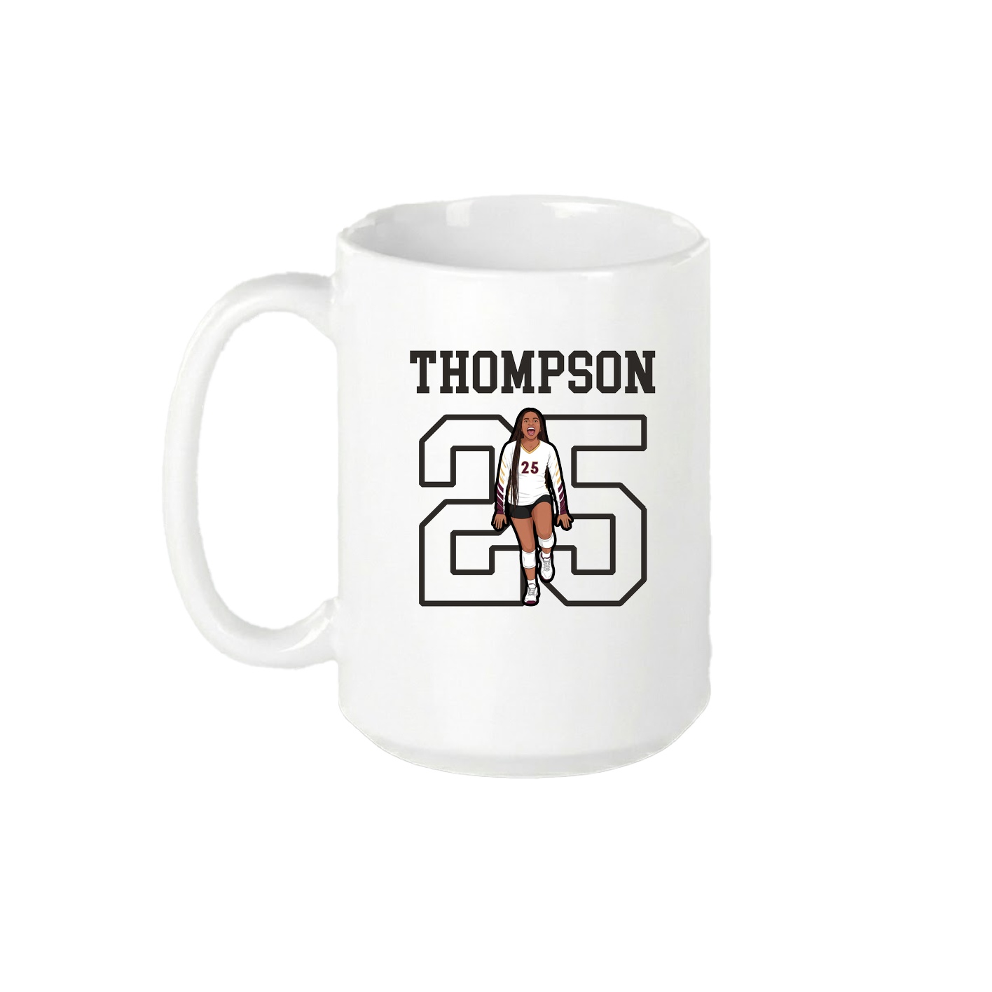 15oz Coffee Mug — Shirsey in White