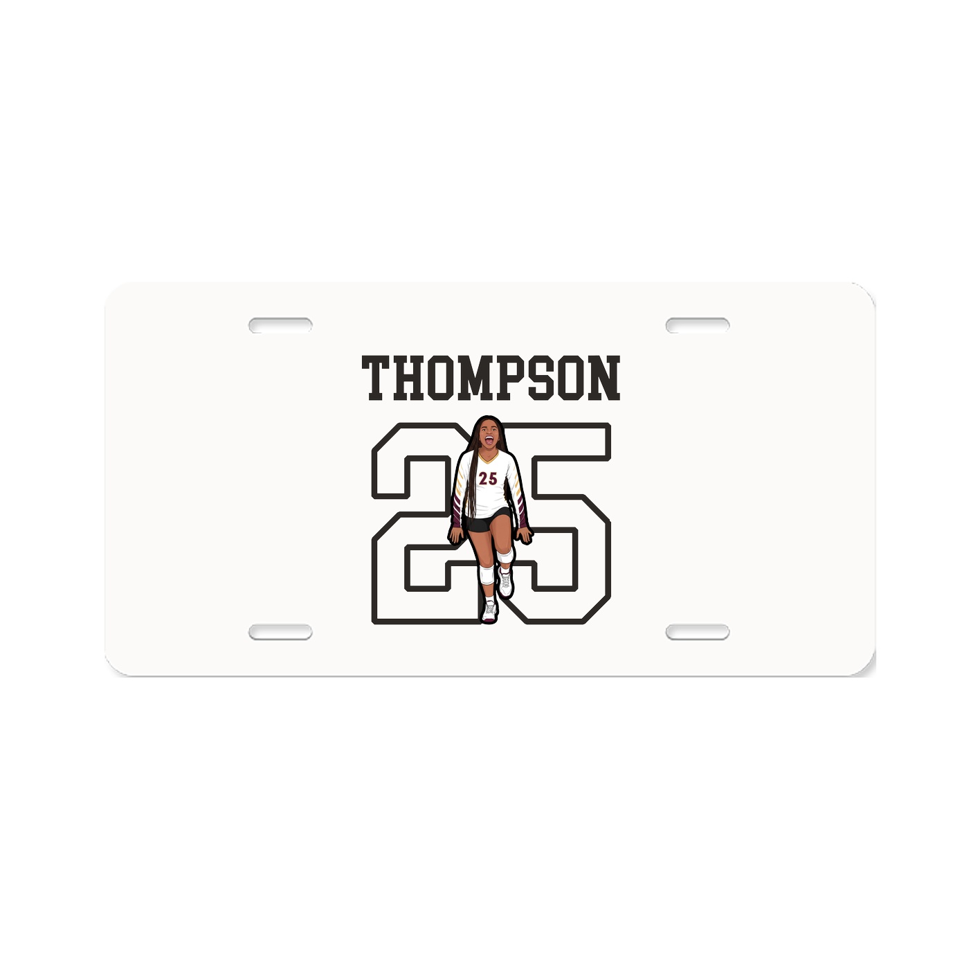 License Plate — Shirsey in Classic