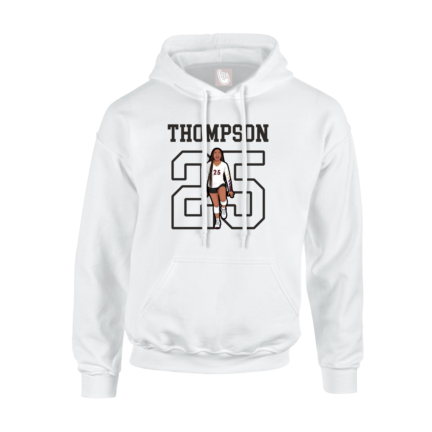 Youth Hoodie — Shirsey in White