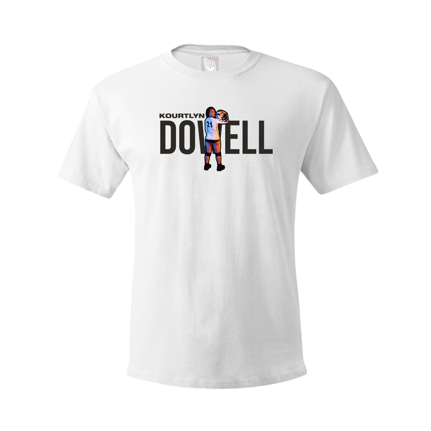 Tee — Player Name in White