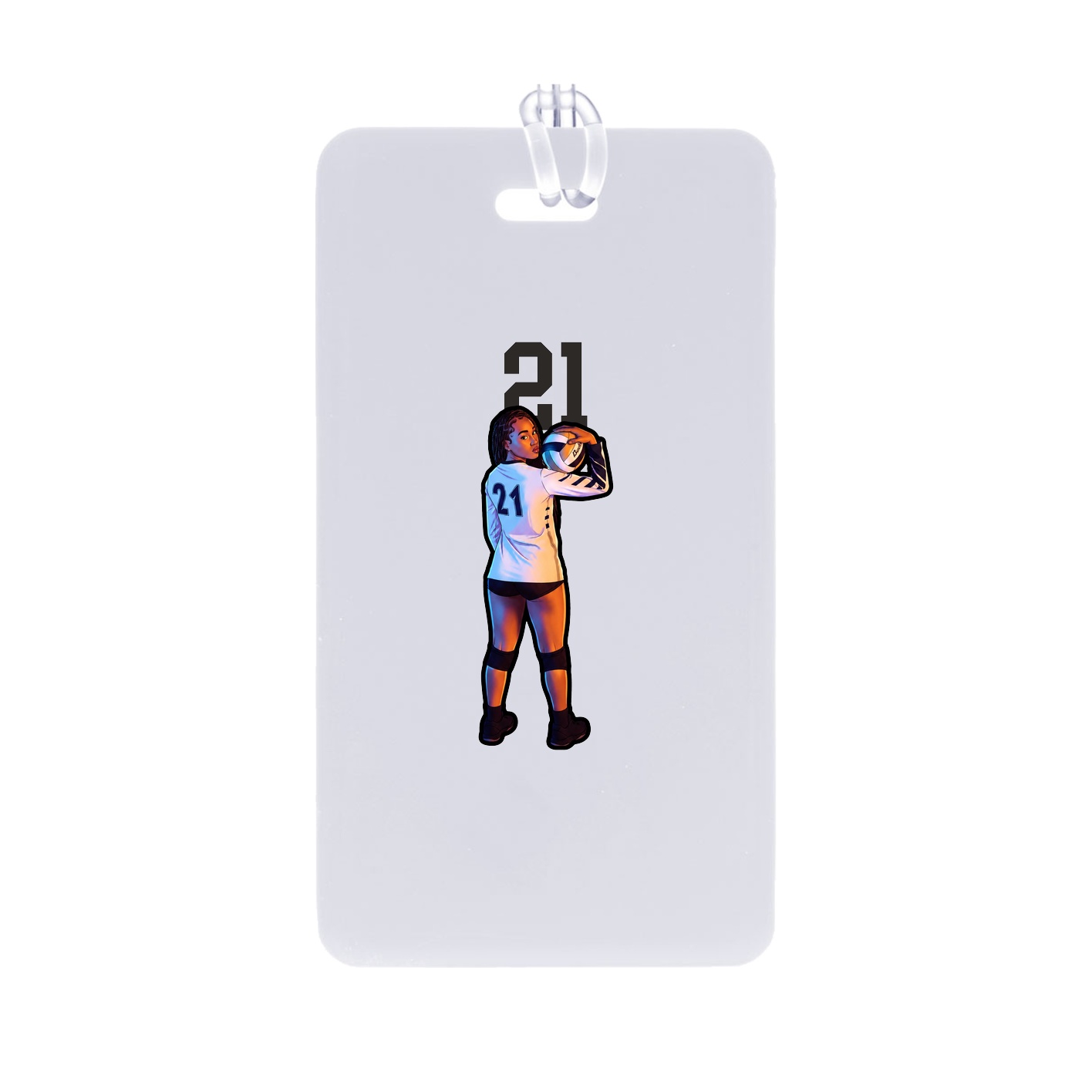 Bag Tag — Number Top in Classic