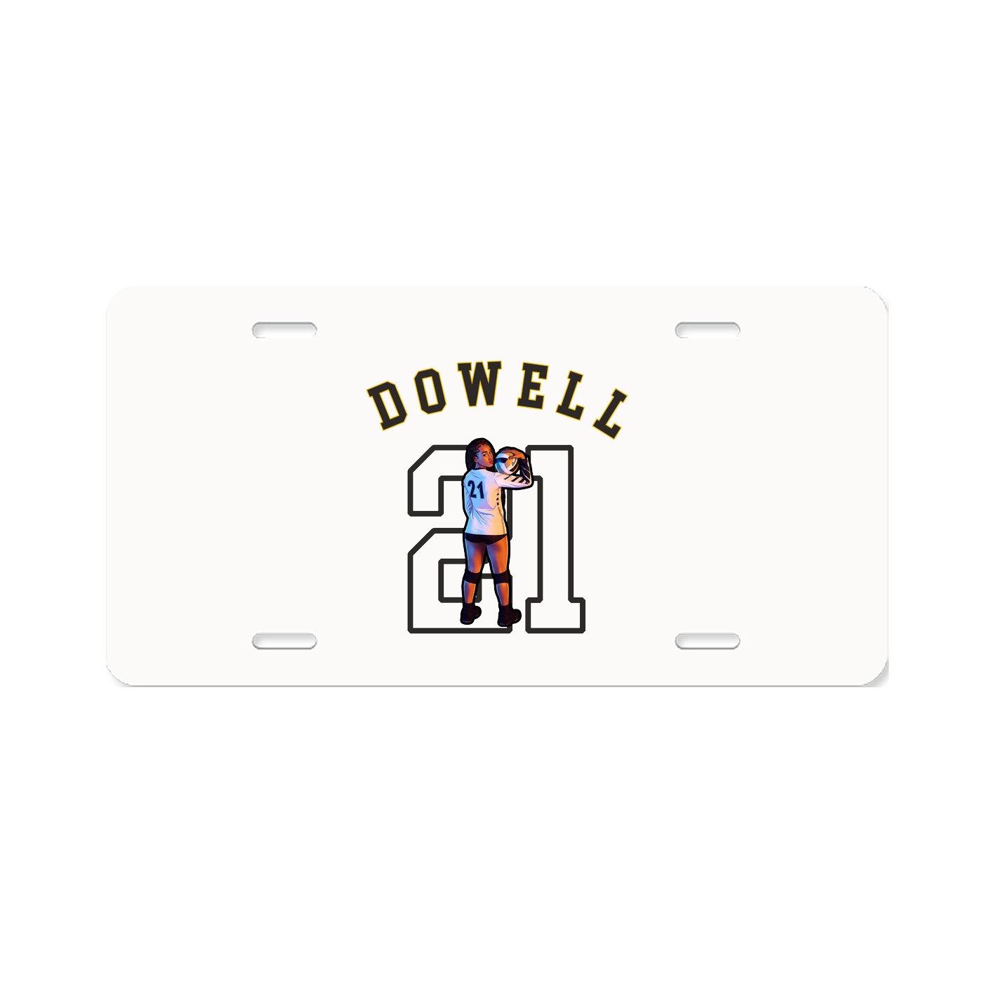 License Plate — Shirsey Arch in Classic