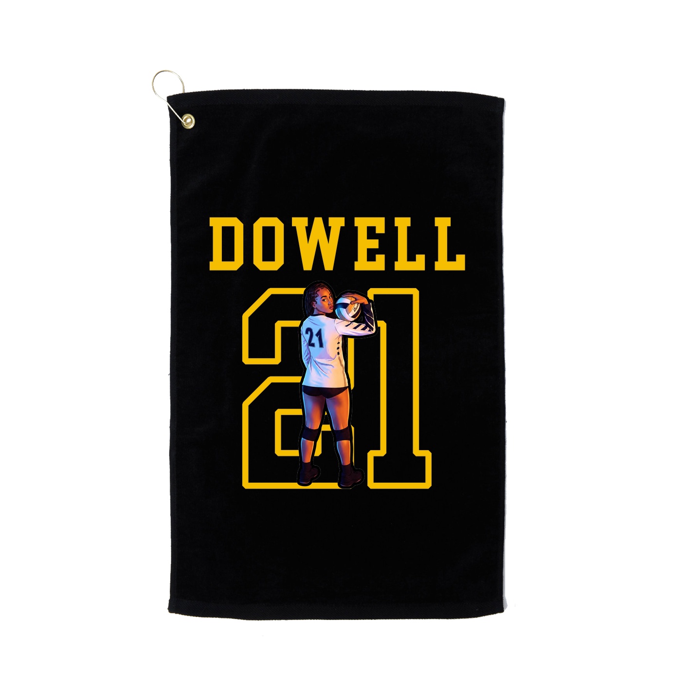 Golf Towel — Shirsey in Black