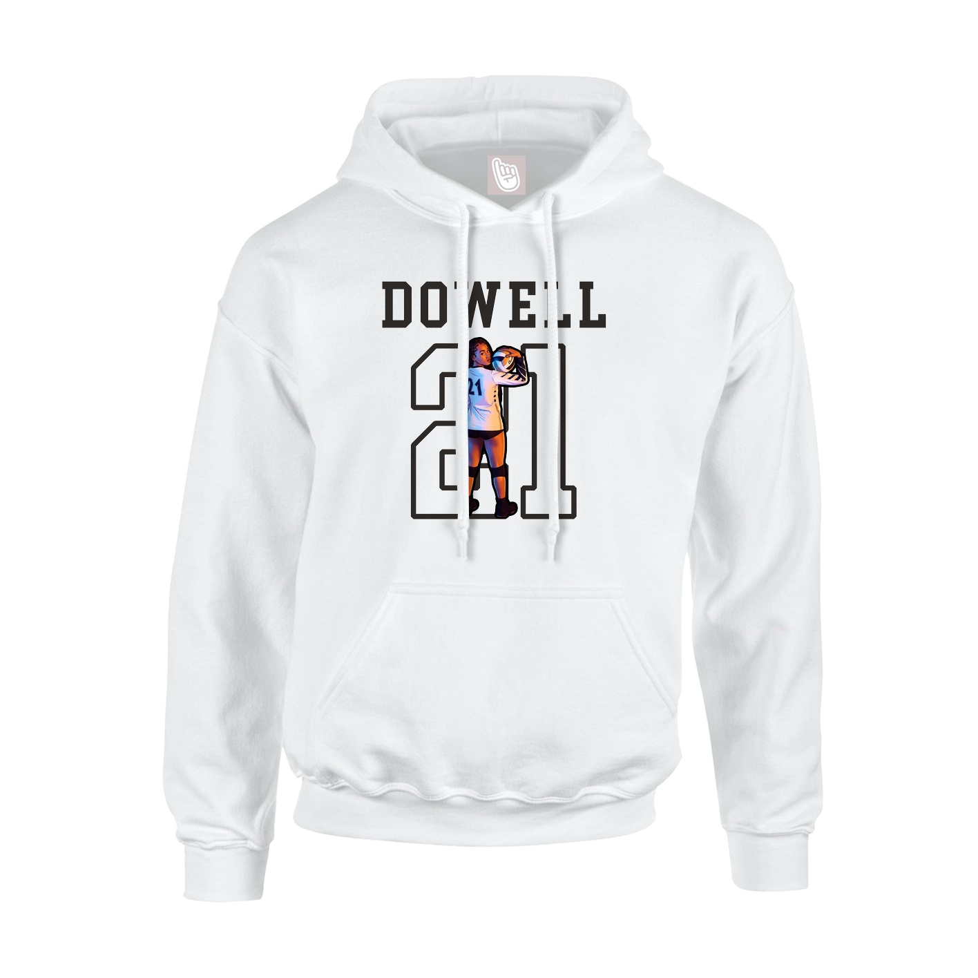 Youth Hoodie — Shirsey in White