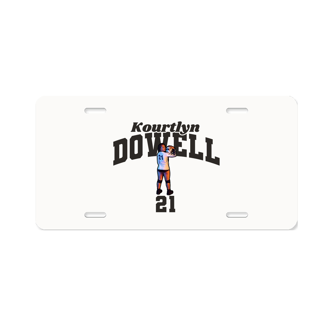 License Plate — Signature Arch in Classic