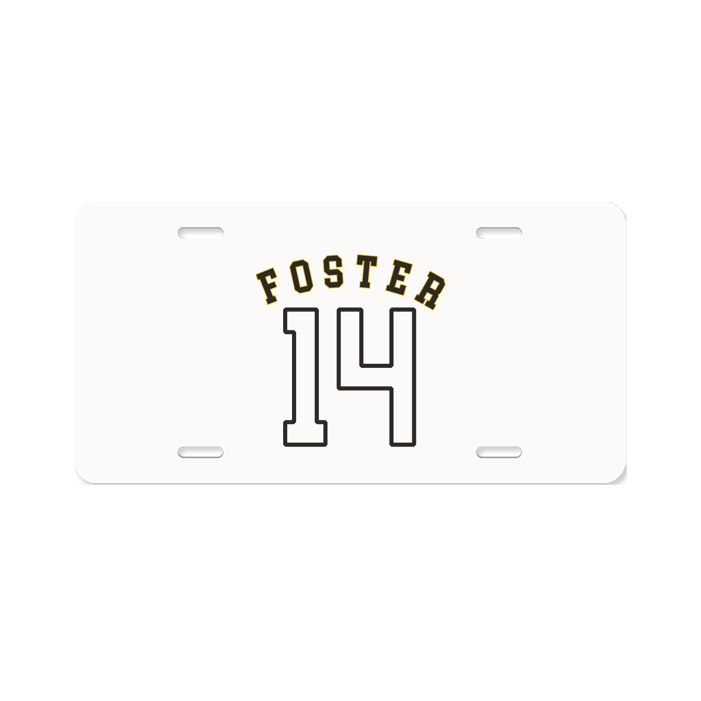 License Plate — Shirsey Arch in Classic