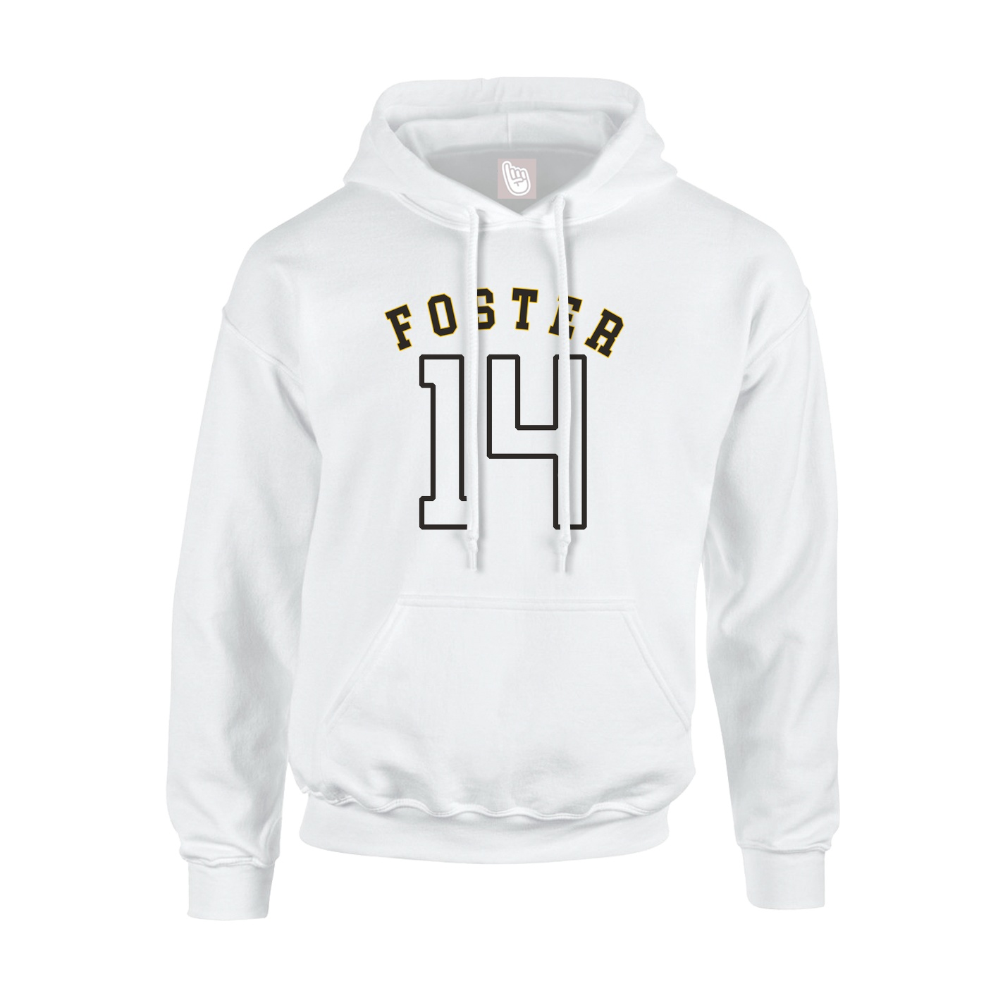 Hoodie — Shirsey Arch in White