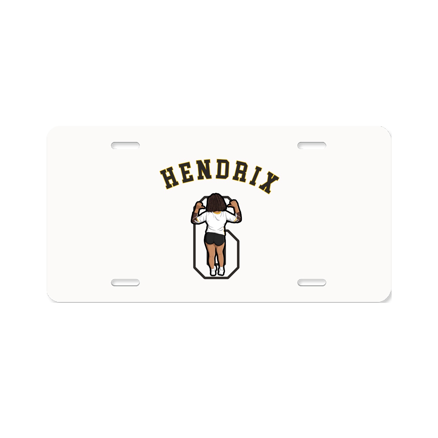 License Plate — Shirsey Arch in Classic