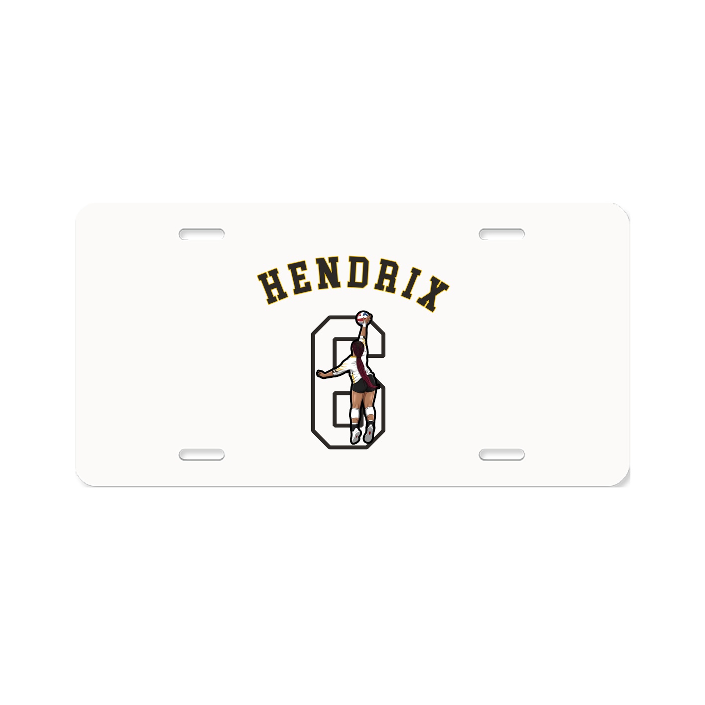 License Plate — Shirsey Arch in Classic