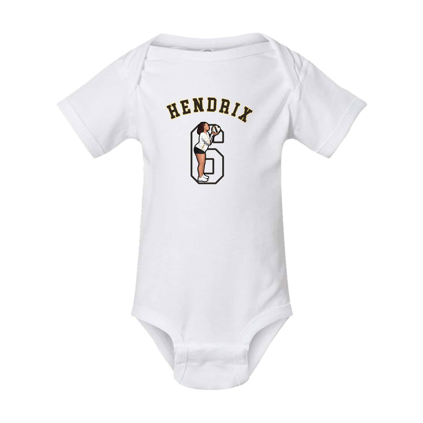Baby Onesie — Shirsey Arch in White