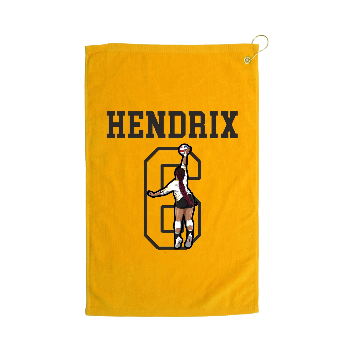 Golf Towel — Shirsey in Gold