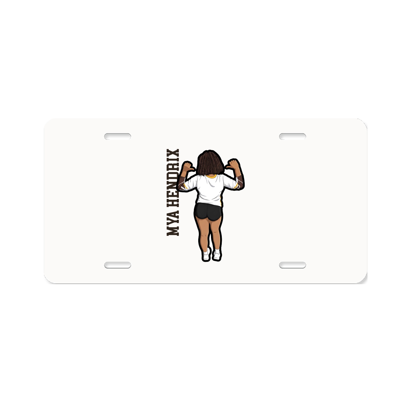 Aluminum License Plate
