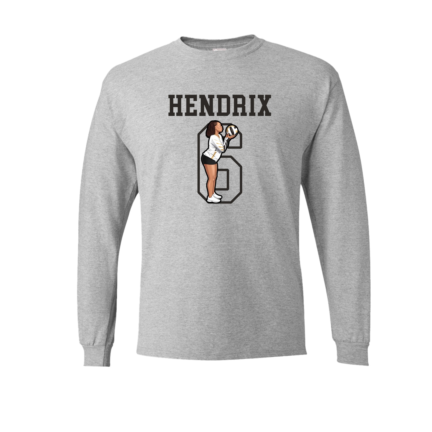 Long Sleeve Tee — Shirsey in Grey