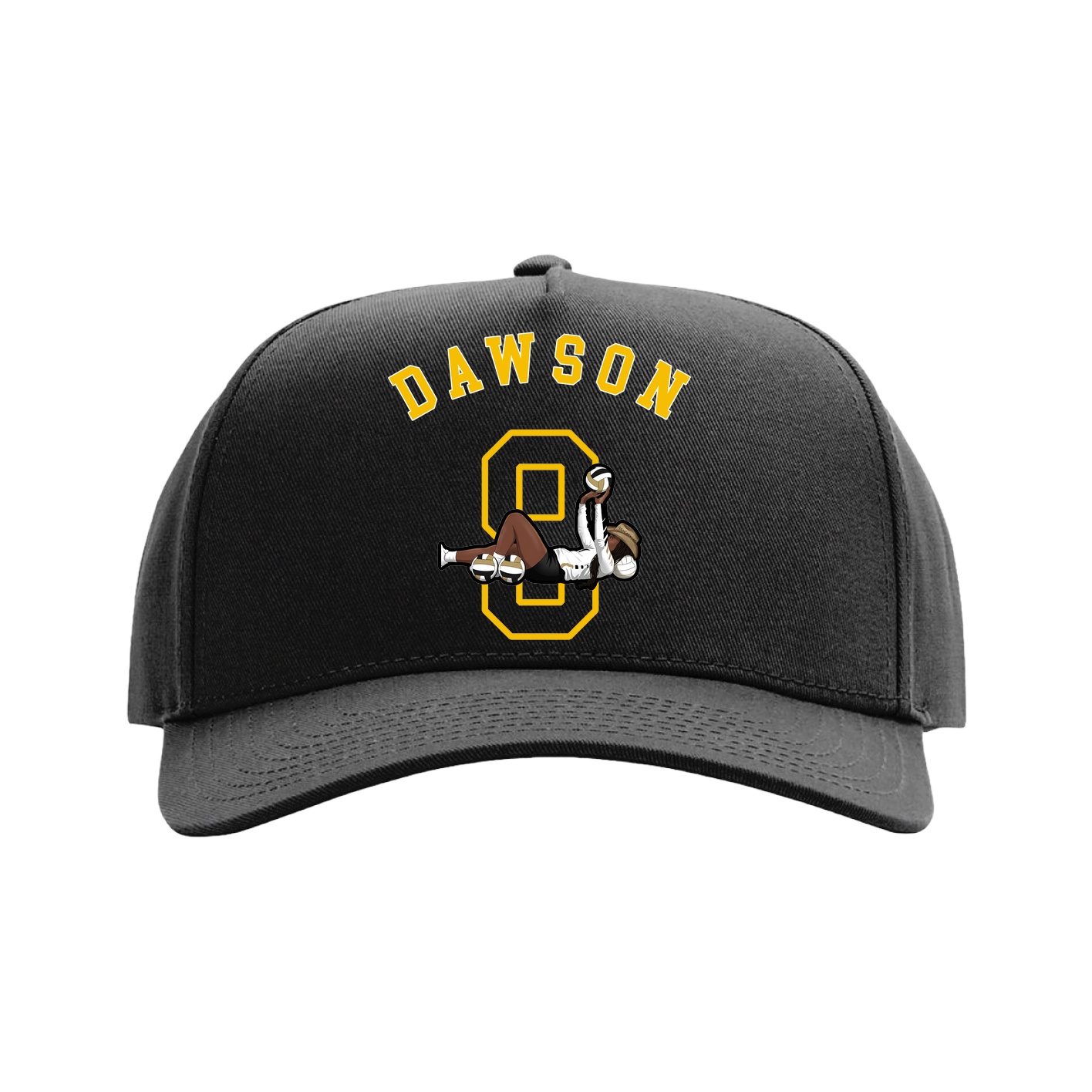 Full Fabric Five-Panel Champ Cap