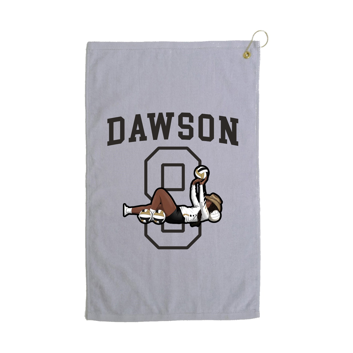 Golf Towel — Shirsey in Grey