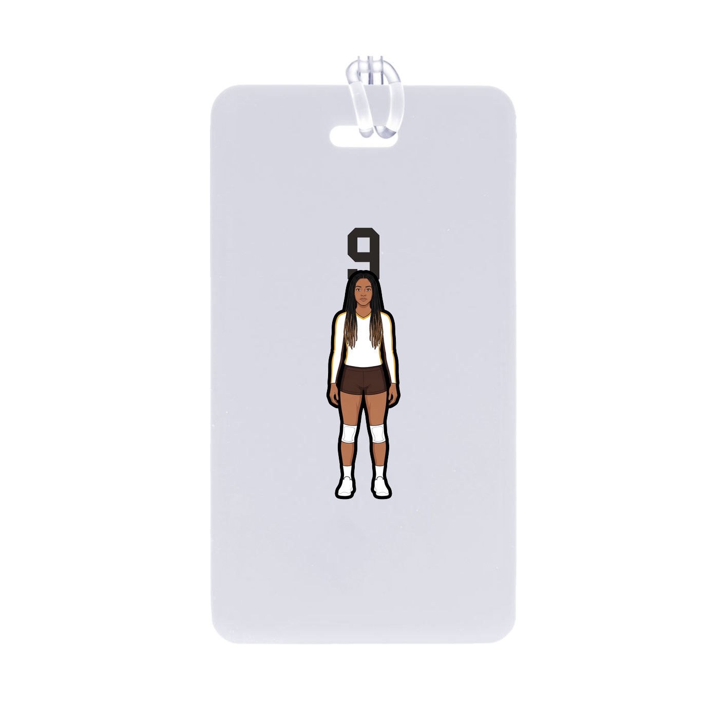 Bag Tag — Number Top in Classic