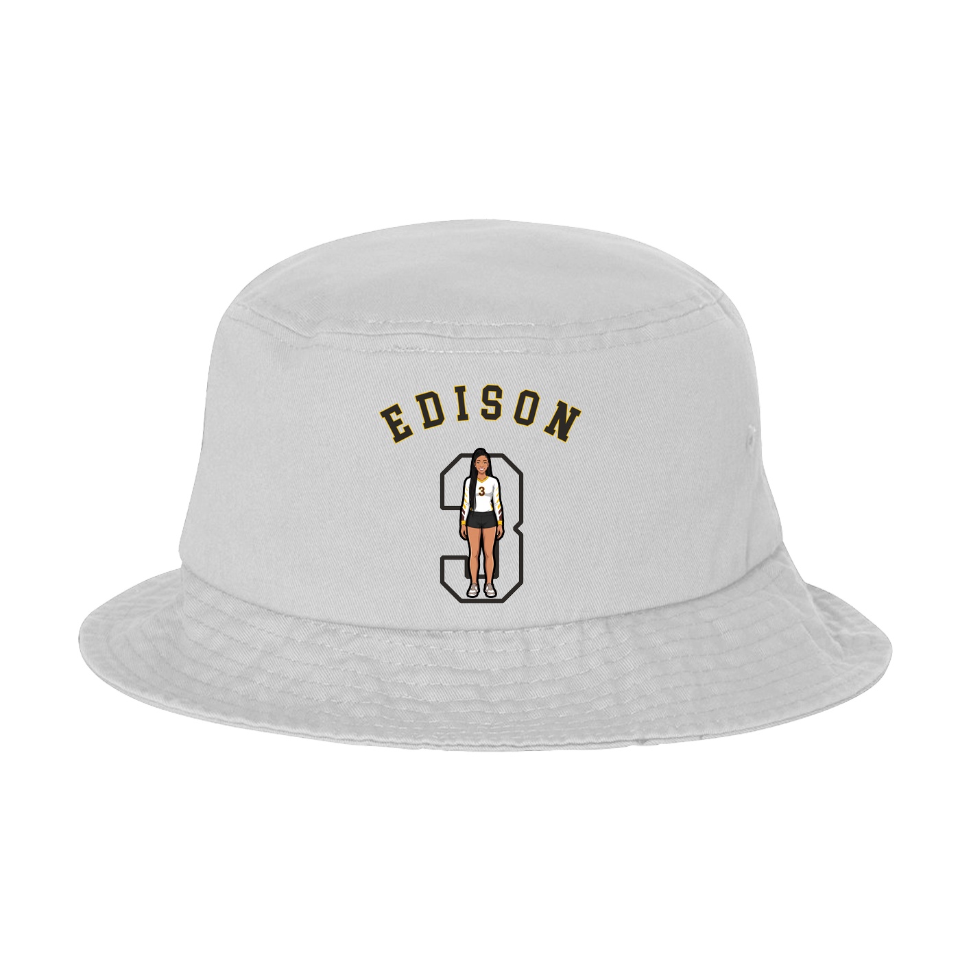 Bucket Cap — Shirsey Arch in White