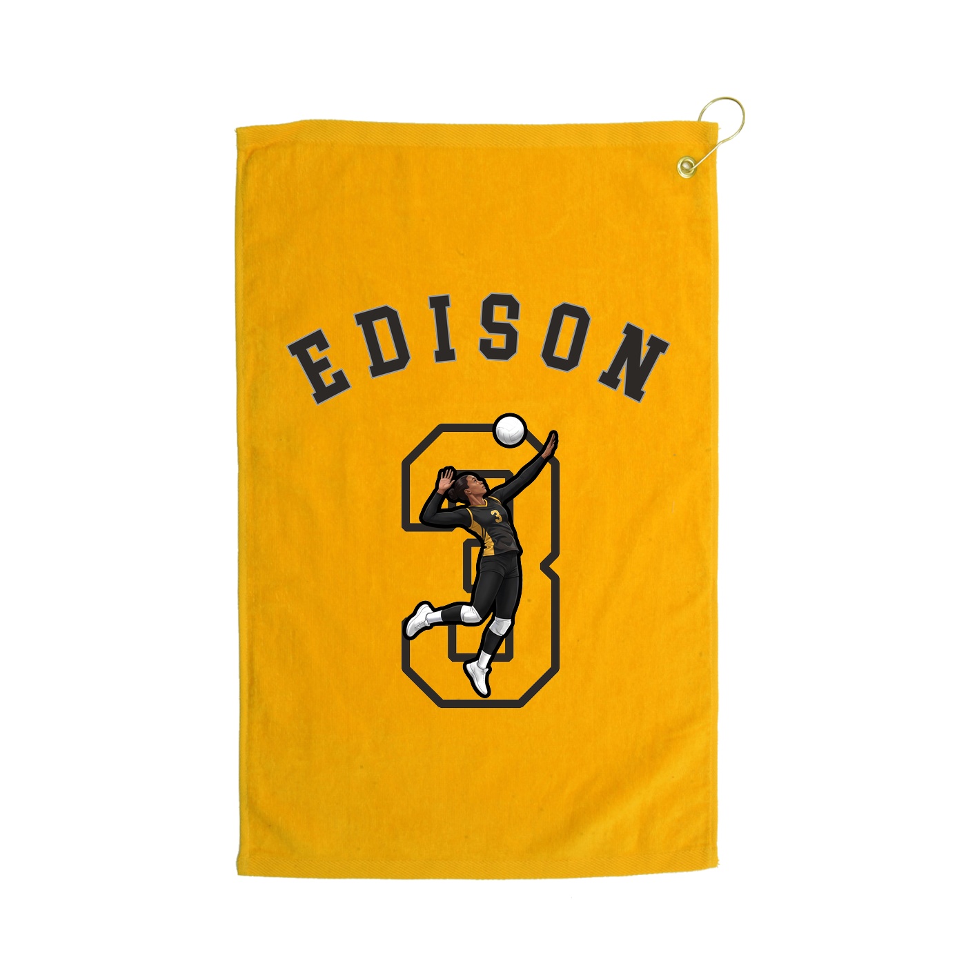 Terry Velour Golf Towel