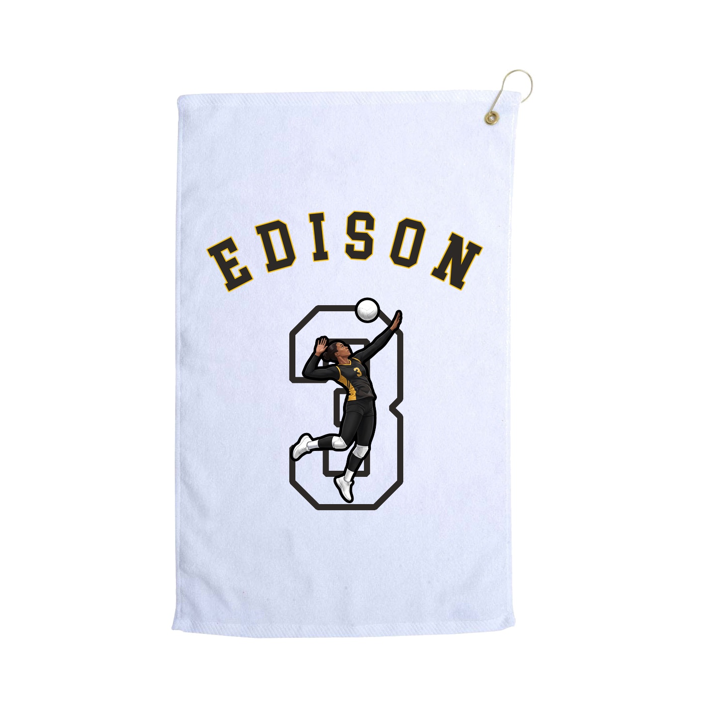 Terry Velour Golf Towel