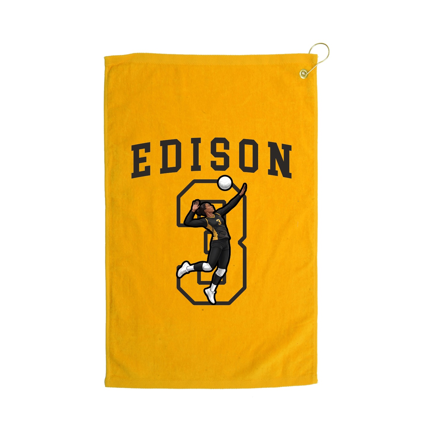 Golf Towel — Shirsey in Gold