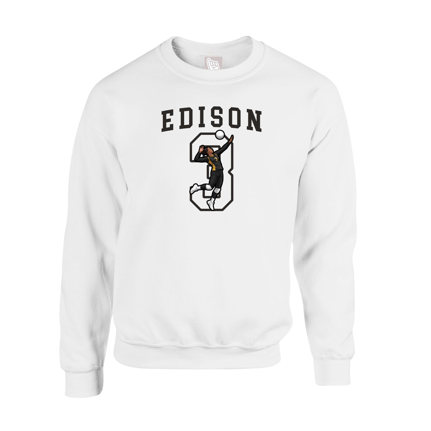 Fleece Crew — Shirsey in White