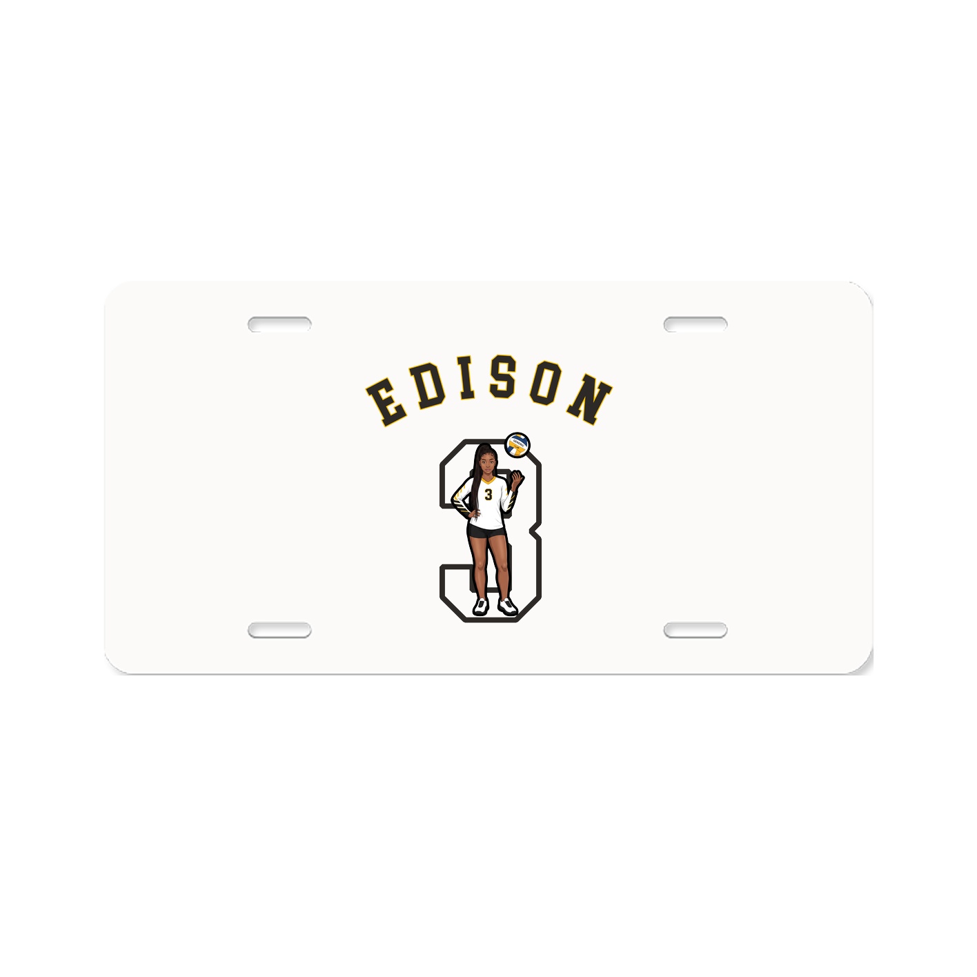 License Plate — Shirsey Arch in Classic