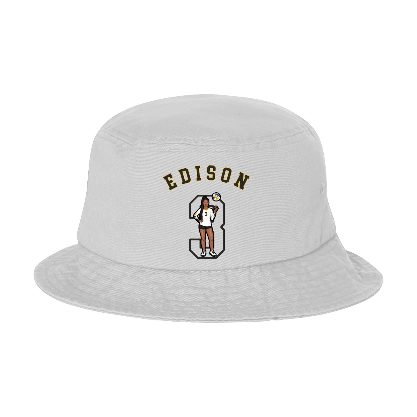 Bucket Cap — Shirsey Arch in White
