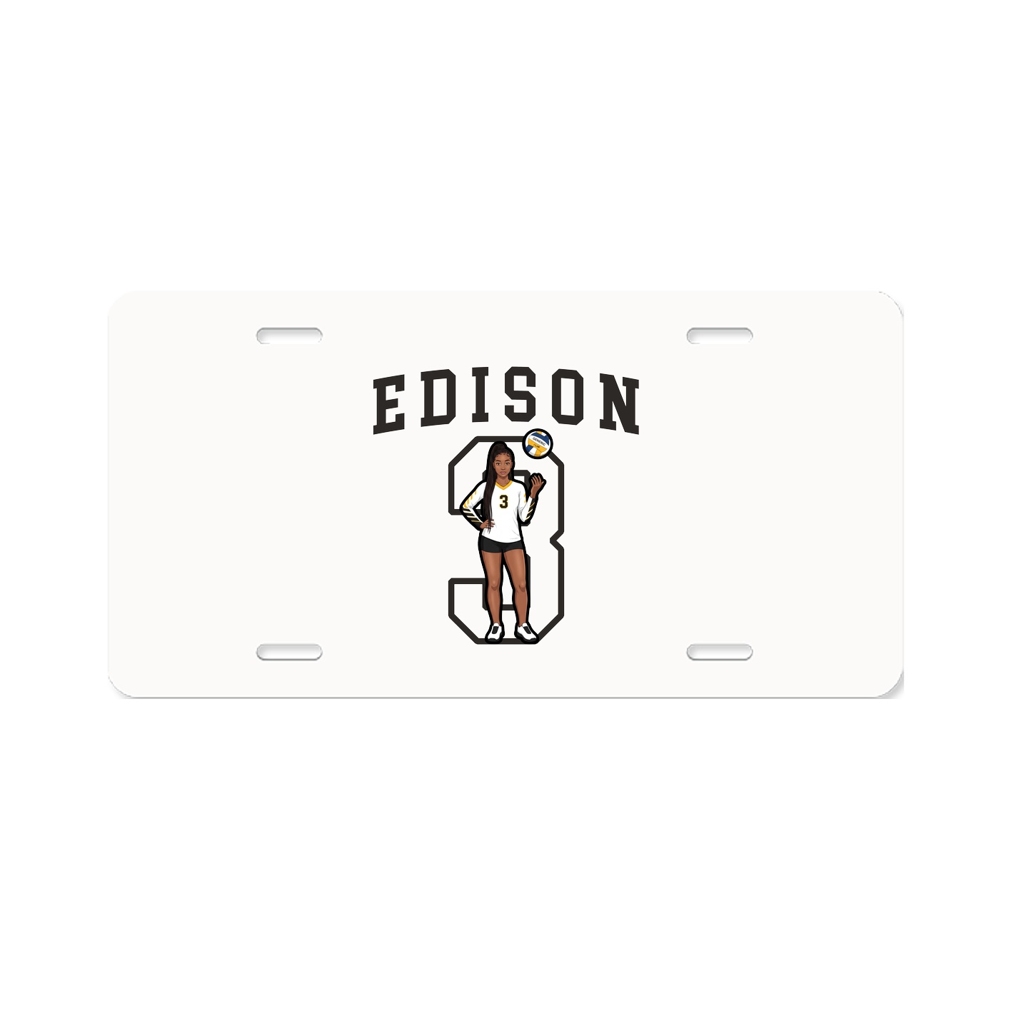 License Plate — Shirsey in Classic