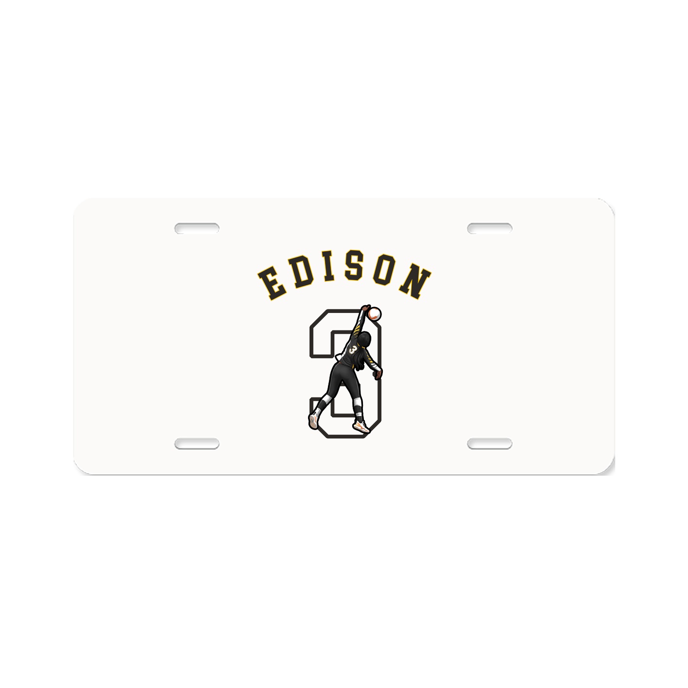 License Plate — Shirsey Arch in Classic