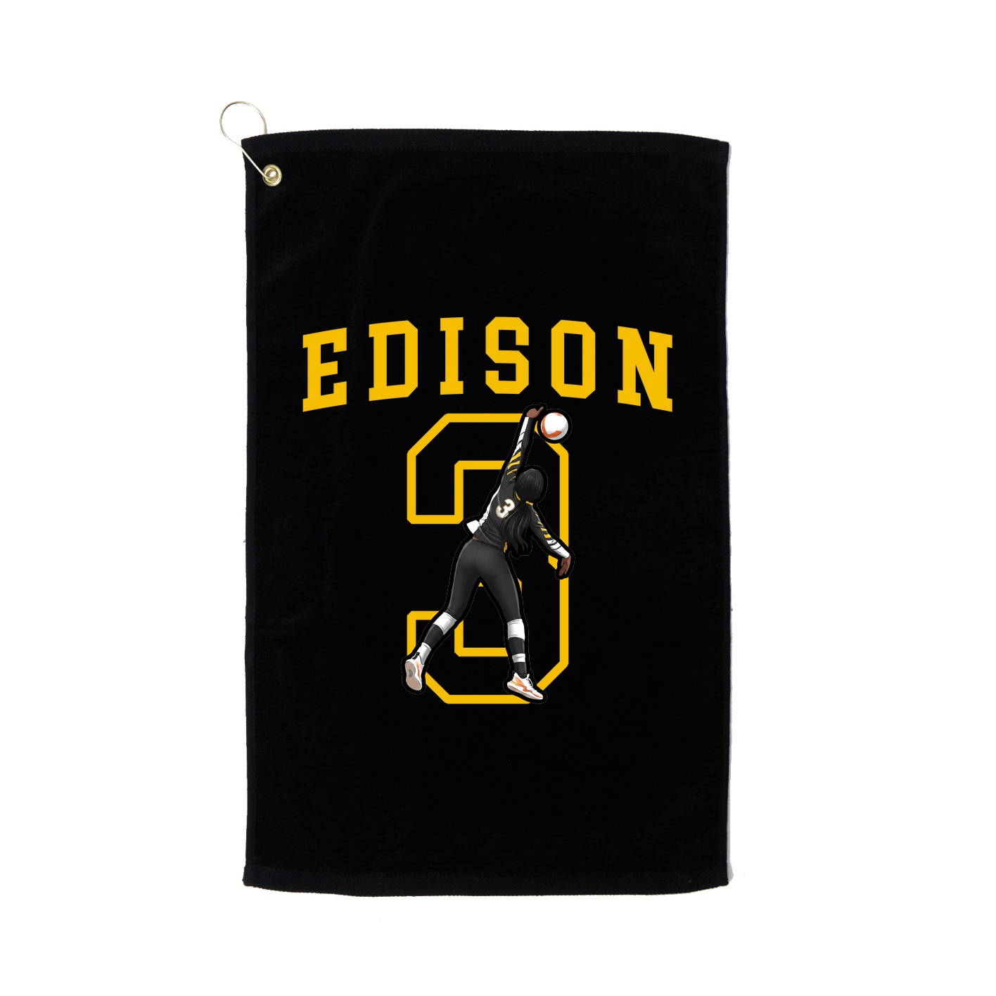 Golf Towel — Shirsey in Black