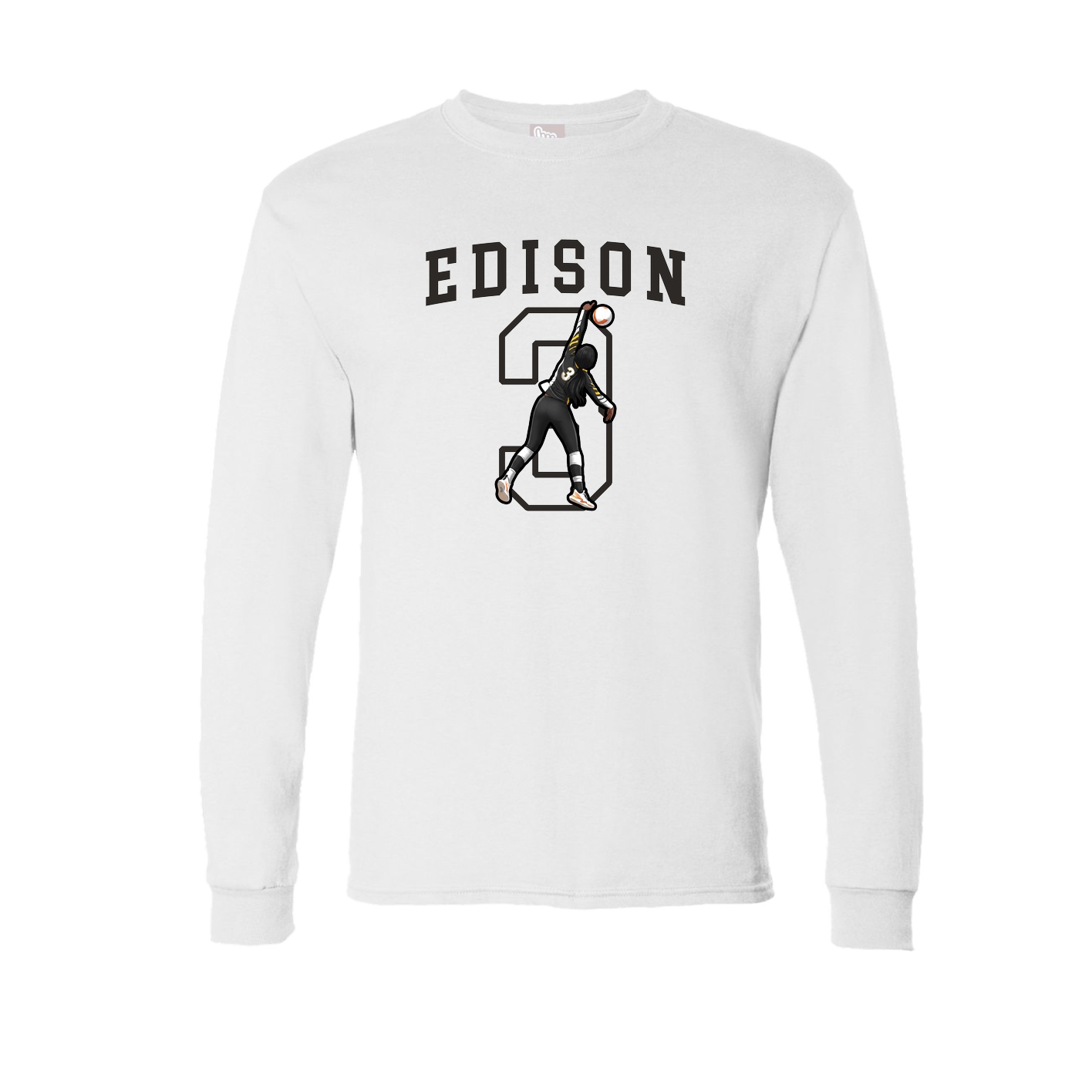 Long Sleeve Tee — Shirsey in White