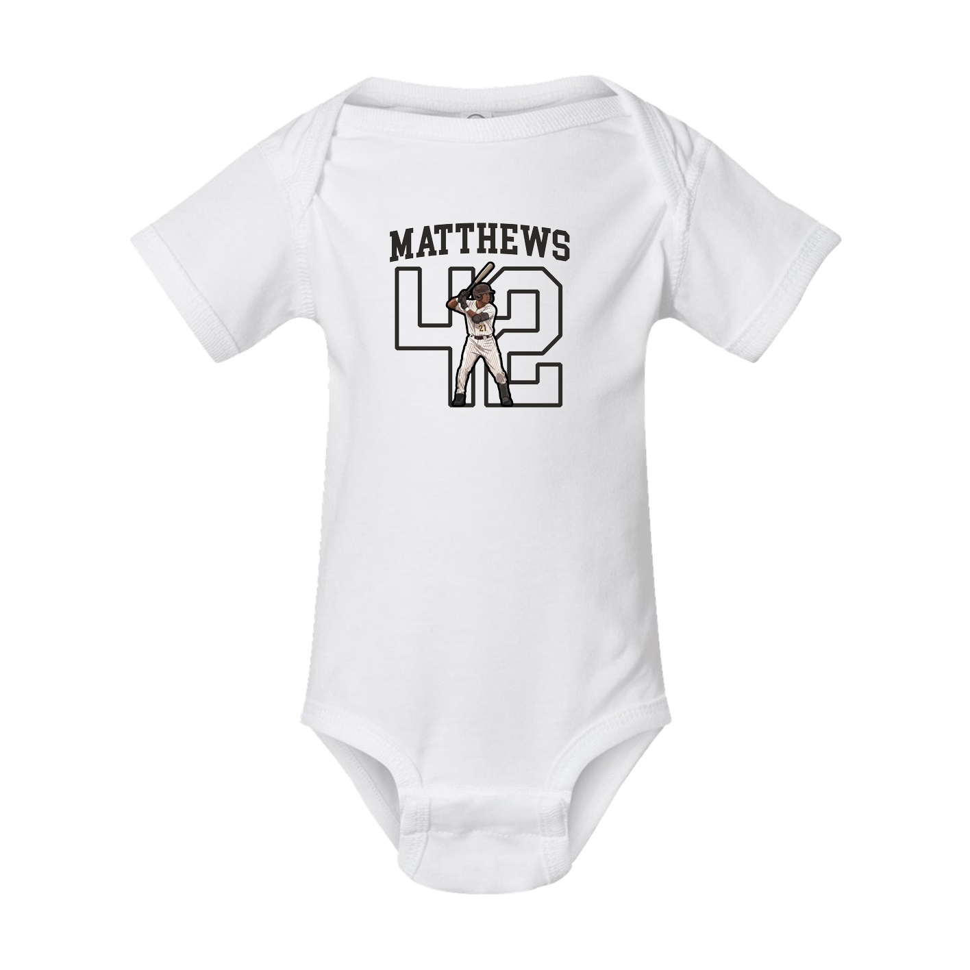 Baby Onesie — Shirsey in White