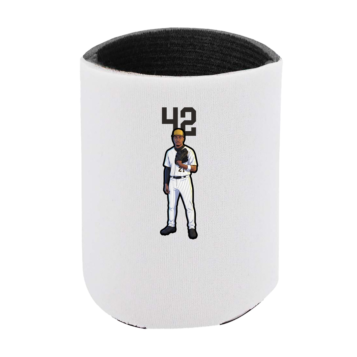 Can Holder — Number Top in White