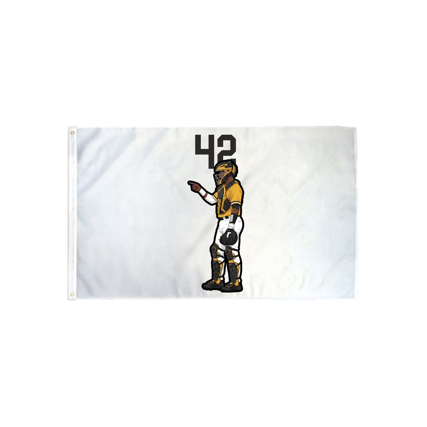 3x5 Flag — Number Top in Classic