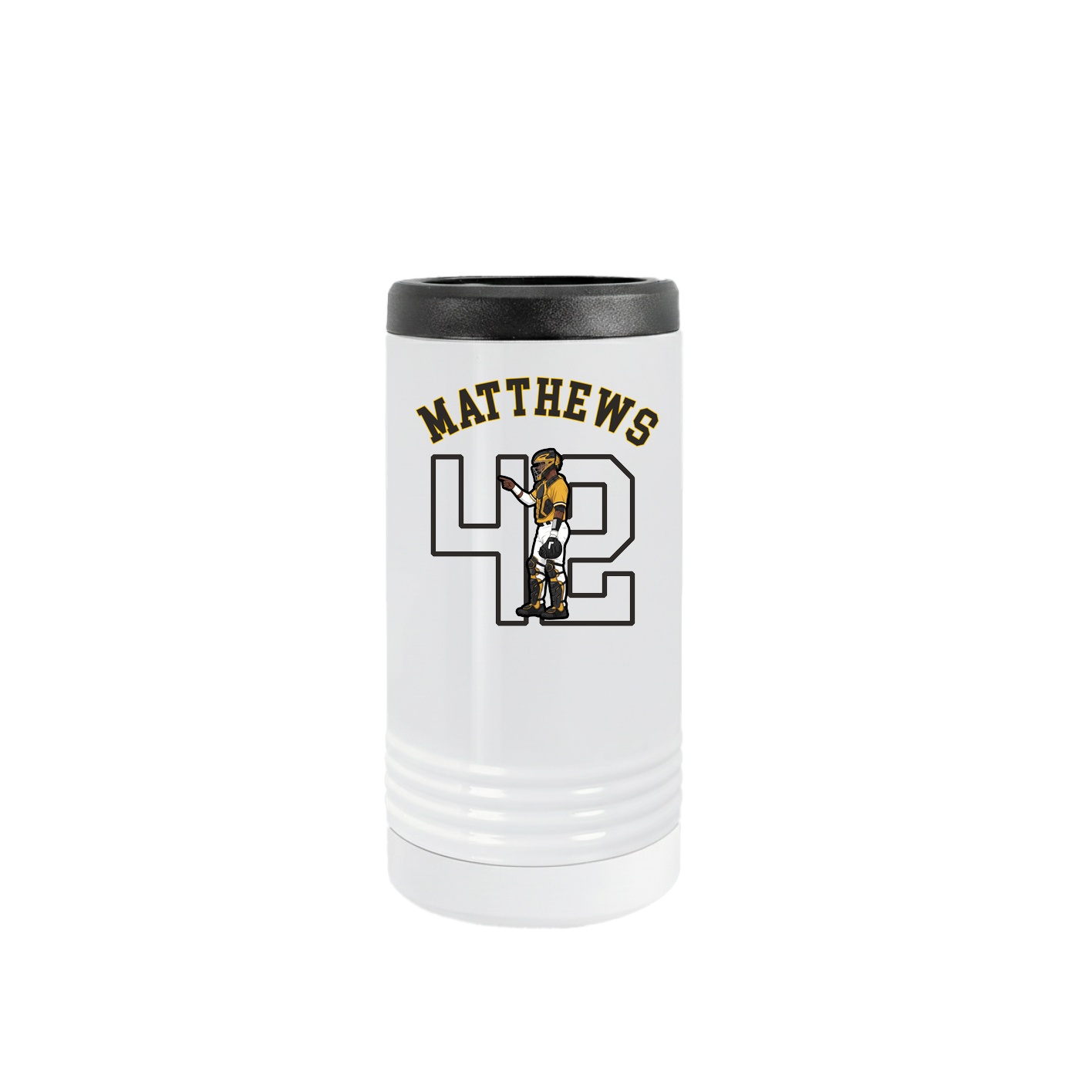 Slim Beverage Holder — Shirsey Arch in White