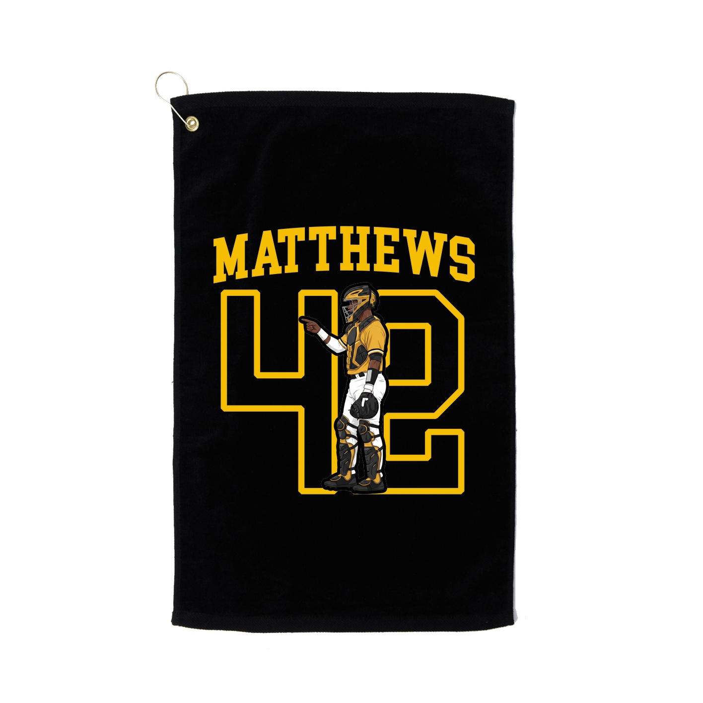 Golf Towel — Shirsey in Black