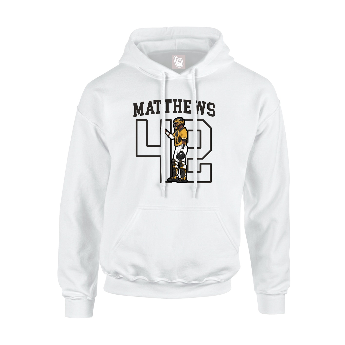 Youth Hoodie — Shirsey in White