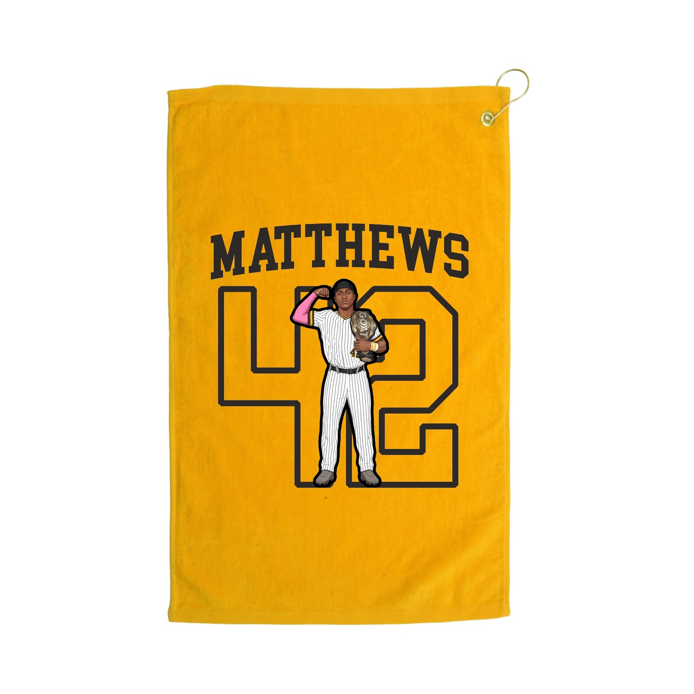 Golf Towel — Shirsey in Gold
